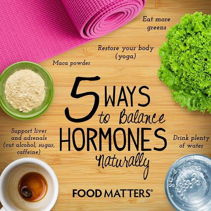 5 Ways To Balance Hormones Naturally! Do you feel like ...