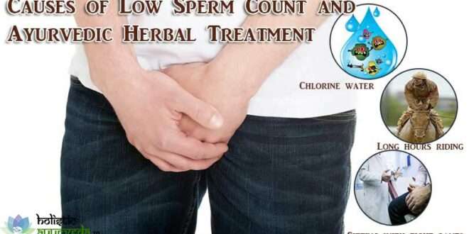 Causes of Low Sperm Count and Ayurvedic Herbal Treatment
