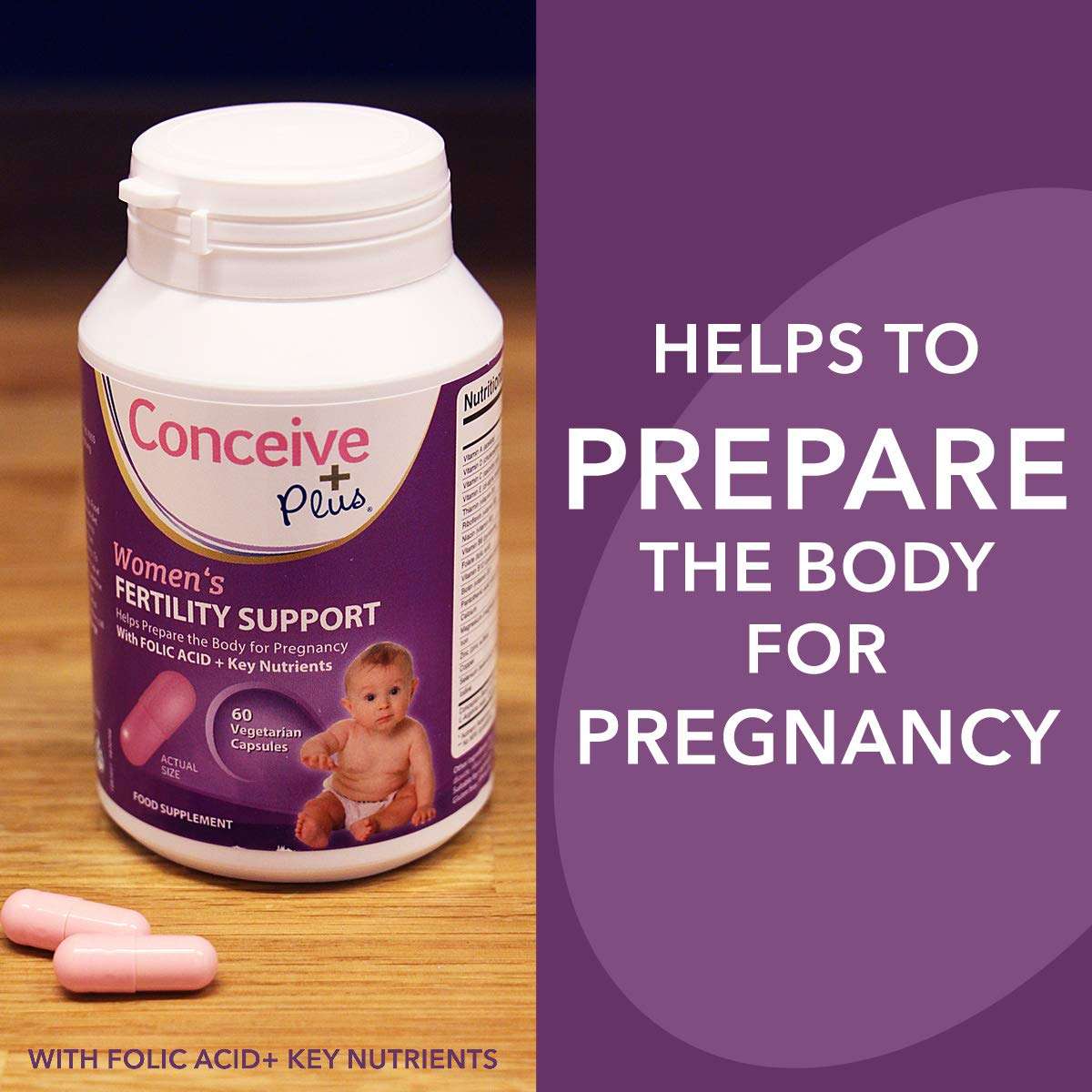 Conceive Plus Womens Fertility Supplements: Balance Your Cycle and ...