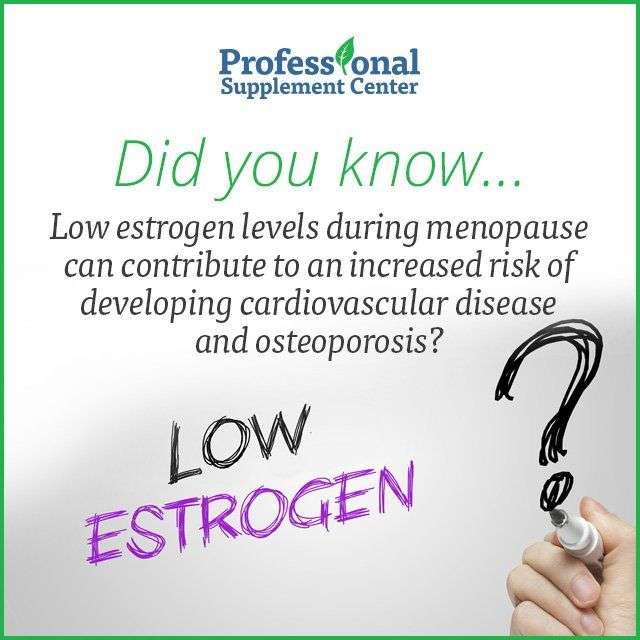 Did you know... drops in estrogen can be dangerous to your ...