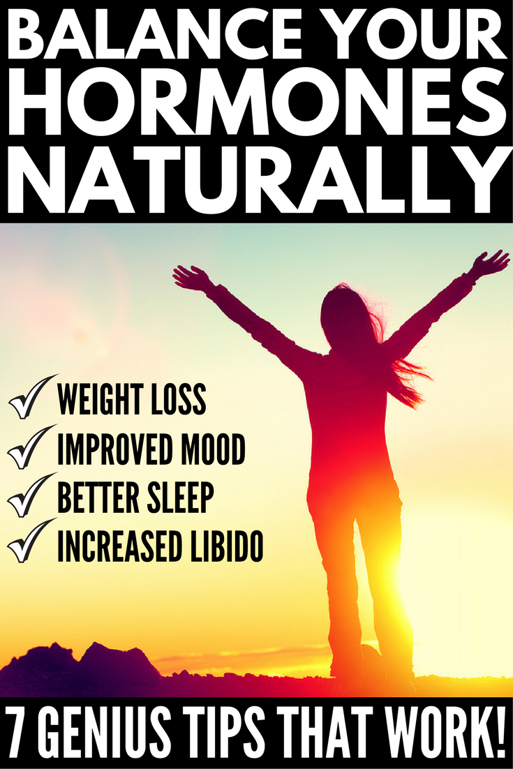 How Can I Balance My Hormones Naturally? 7 Tips That Work ...
