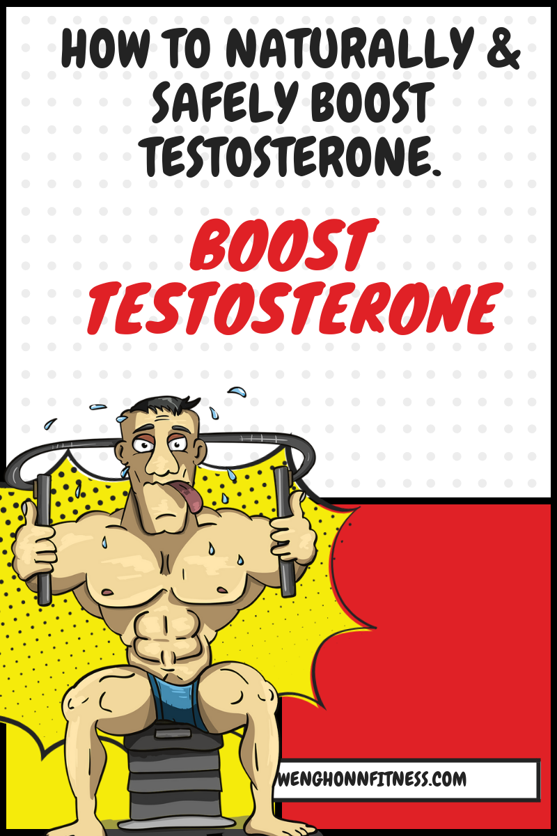How To Naturally &  Safely Boost Testosterone .