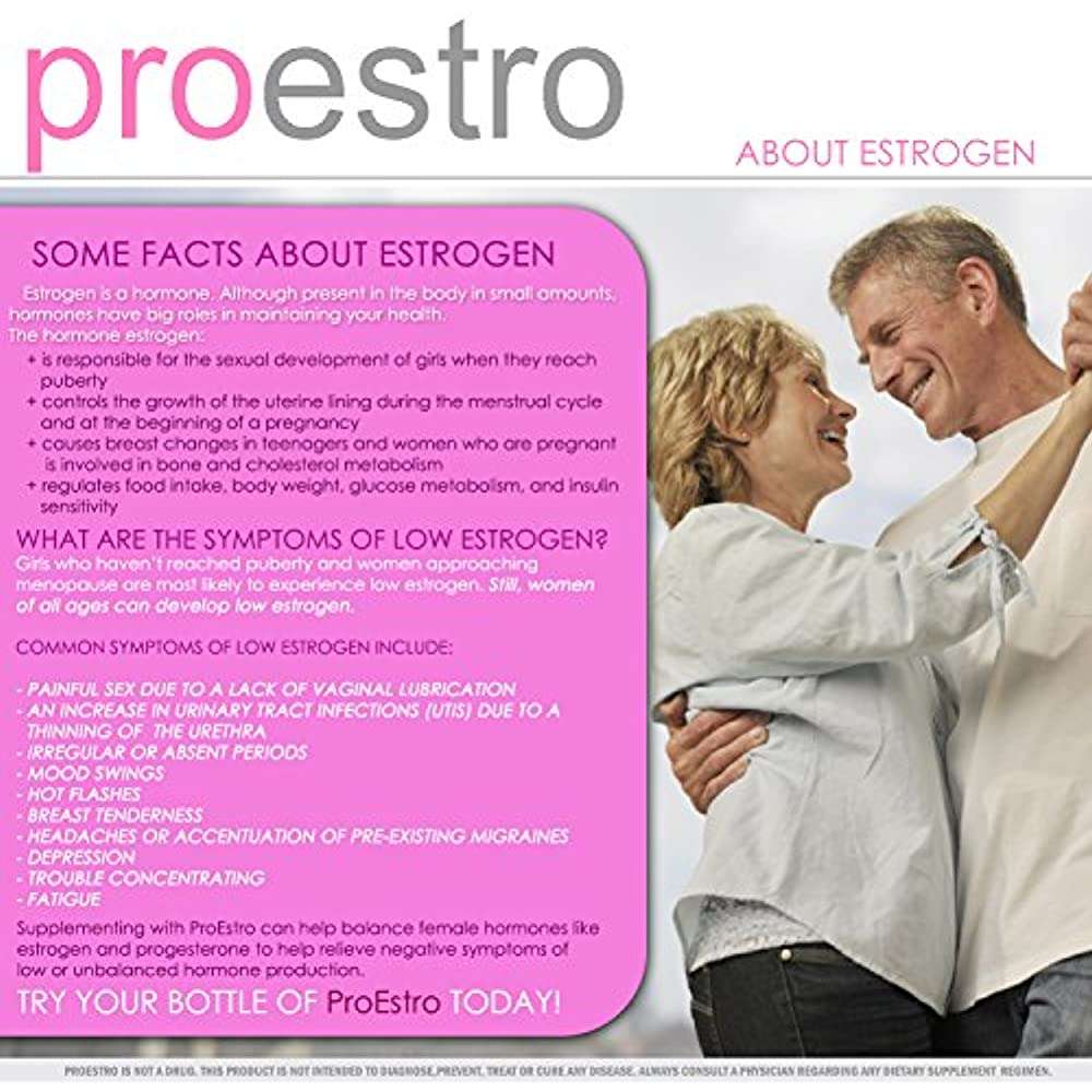 ProEstro Estrogen Pills for Women Female Hormone Balance ...