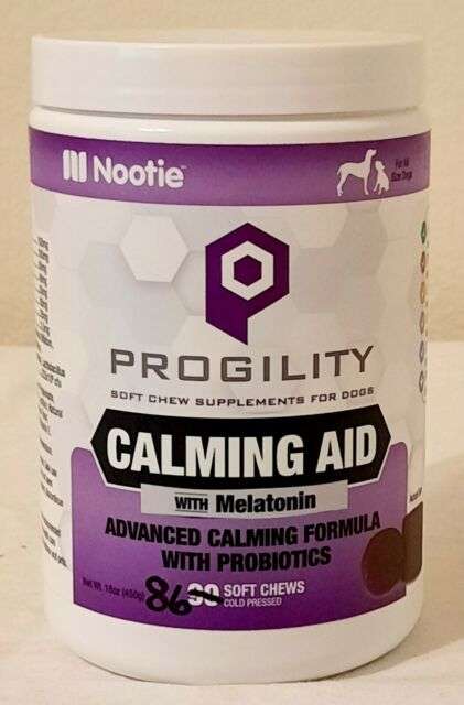 Progility Calming Soft Chews for Dogs With Melatonin 90ct ...